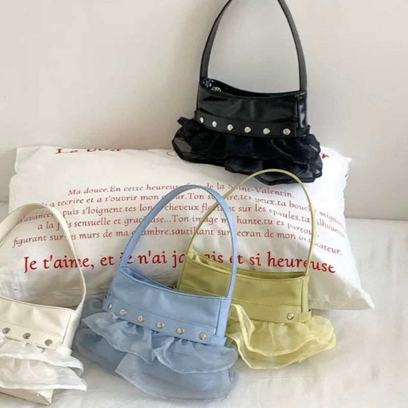 Women's 2026 Summer Korean Style Light Luxury Handbag Shoulder Bag